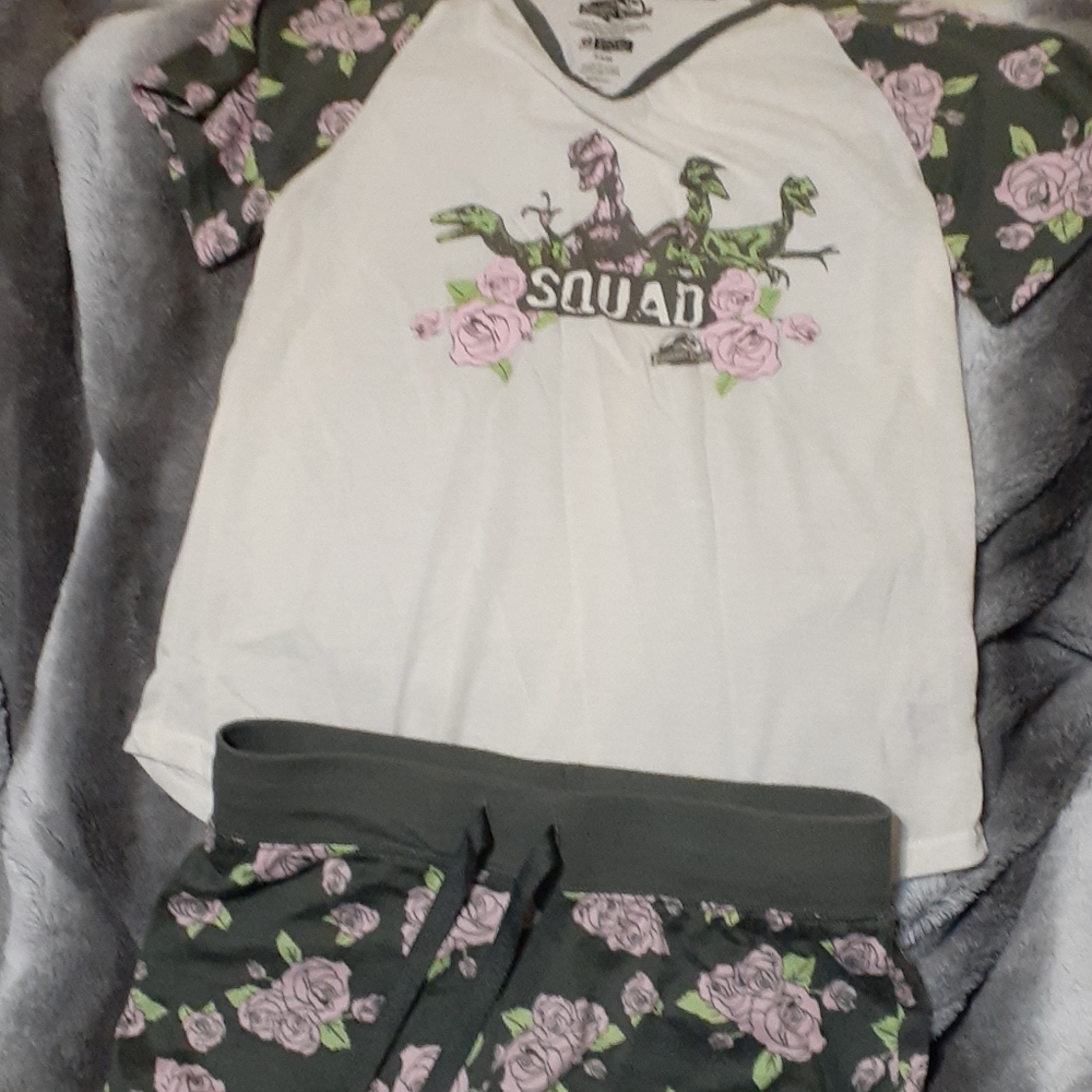 Jurassic Park 2 Piece PJ set.